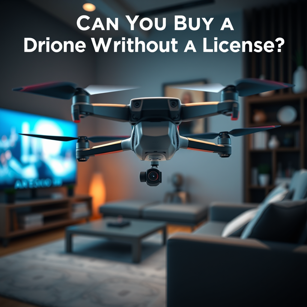 Can You Buy a Drone Without a License?
