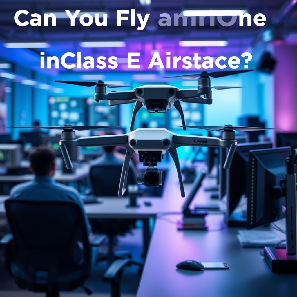 Can You Fly a Drone in Class E Airspace?
