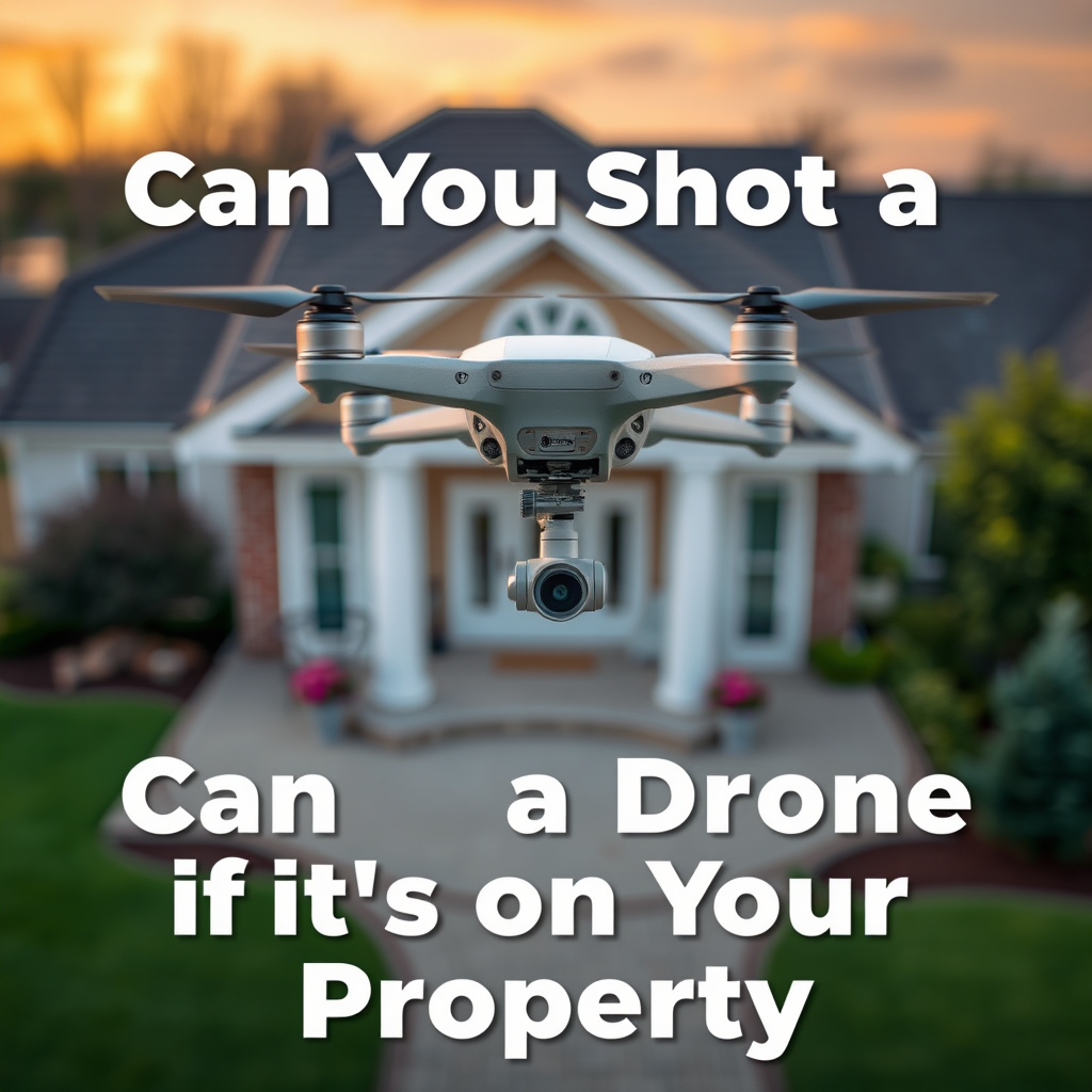 Can You Shoot a Drone if It’s on Your Property?