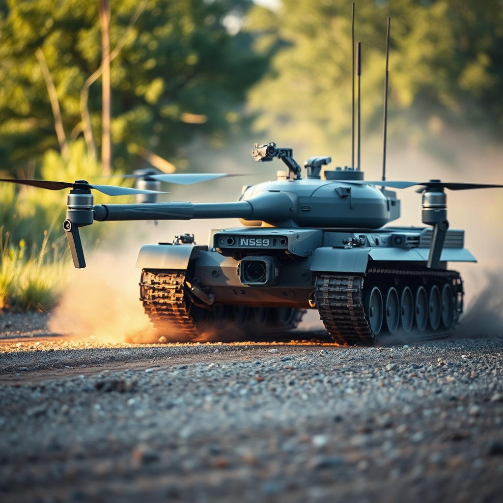 Understanding Drone Technology - how can a drone destroy a tank