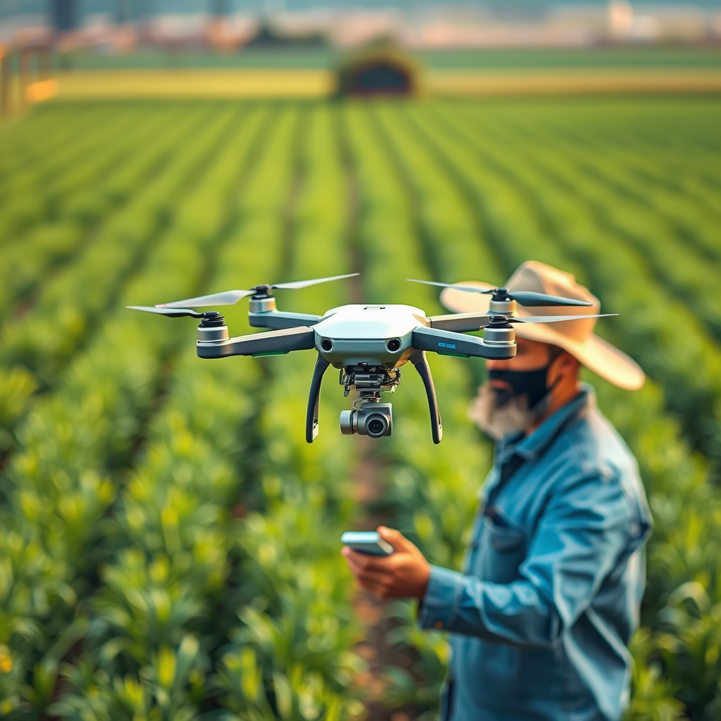 Benefits of Drones in Agriculture - how drones can help farmers