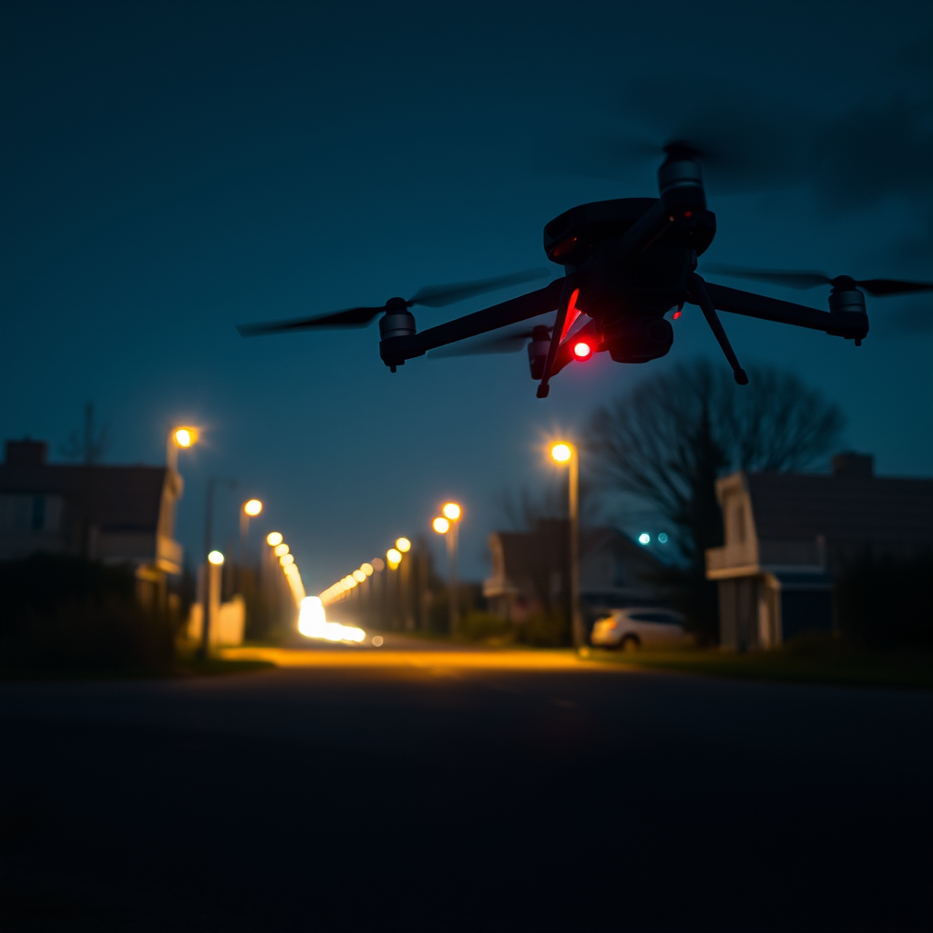 Night Vision Technology Night Vision Technology - what can a drone see at night