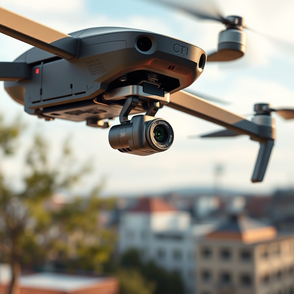 Types of Cameras Used in Drones - what can drones see