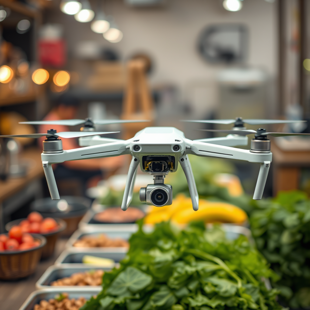 Understanding Drone Technology - why can't drones gather their own food