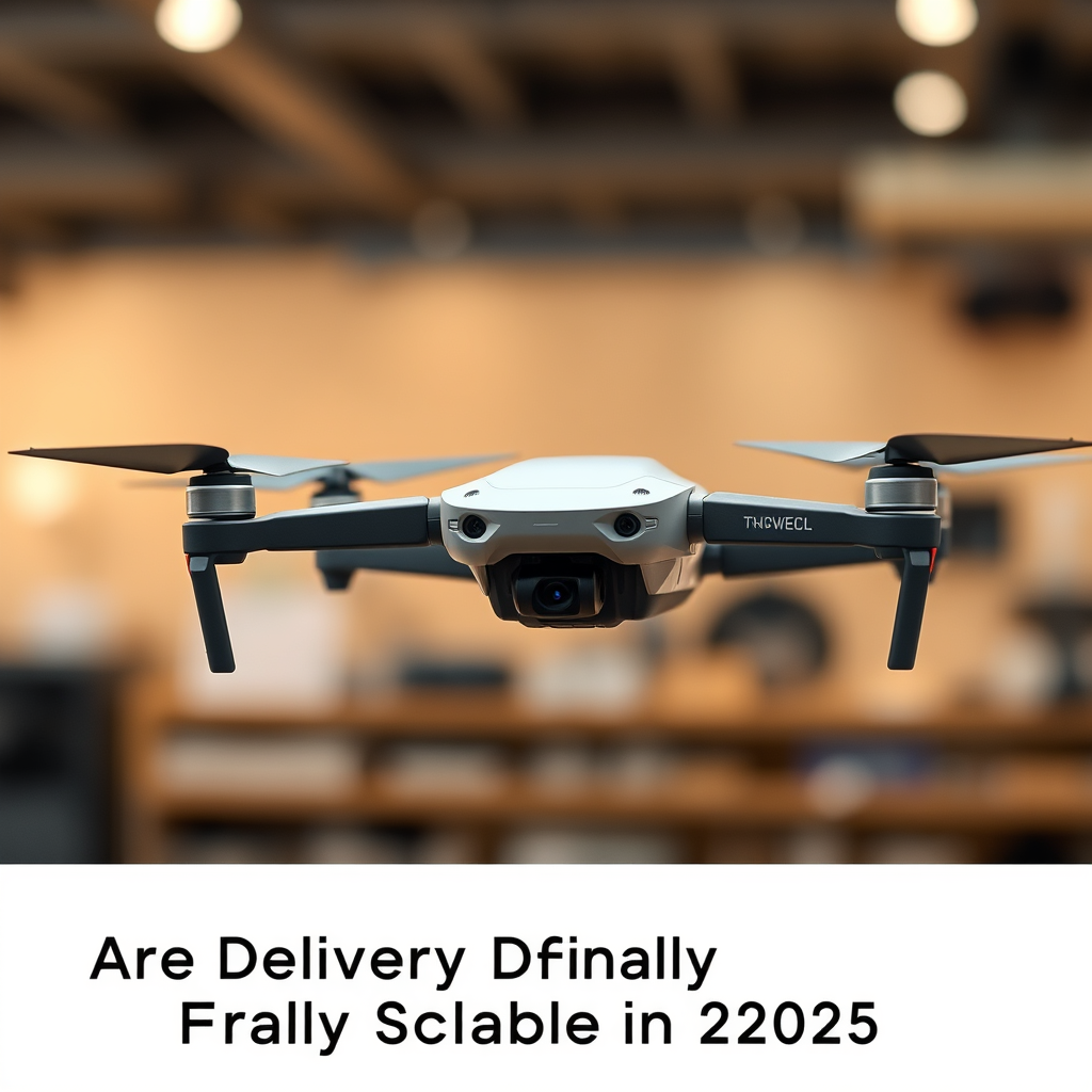 Technological Advancements - Are Delivery Drones Finally Scalable in 2025?