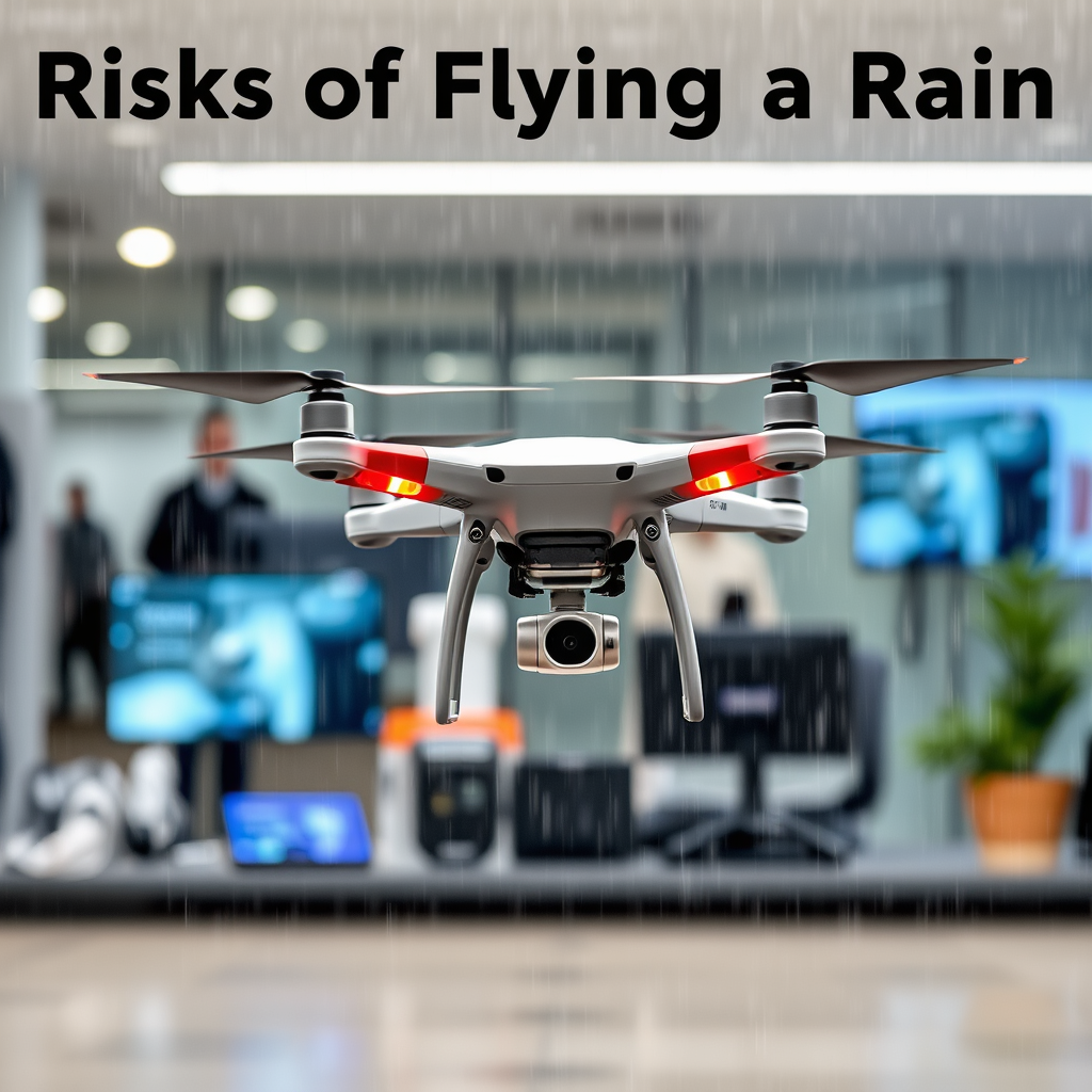 Risks of Flying a Drone in Rain - can a dji drone fly in rain