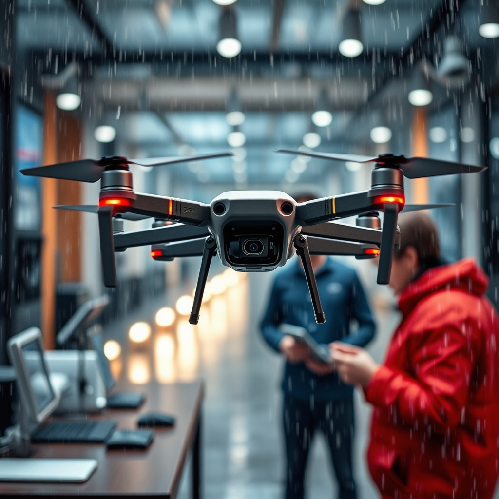 Risks of Flying a Drone in Rain - can dji drone fly in rain