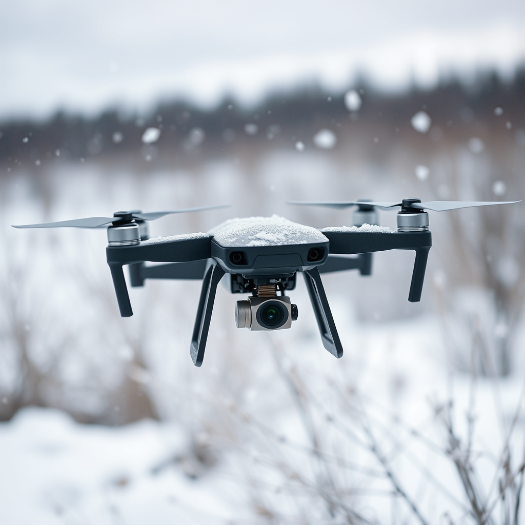 Impact of Snow on Drone Performance - can dji drones fly in snow