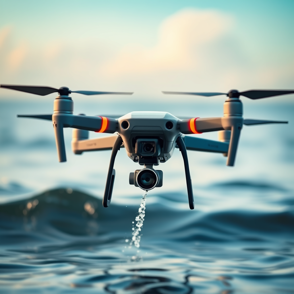 The Risks of Flying Drones Over Water - can dji tell if drone is in water