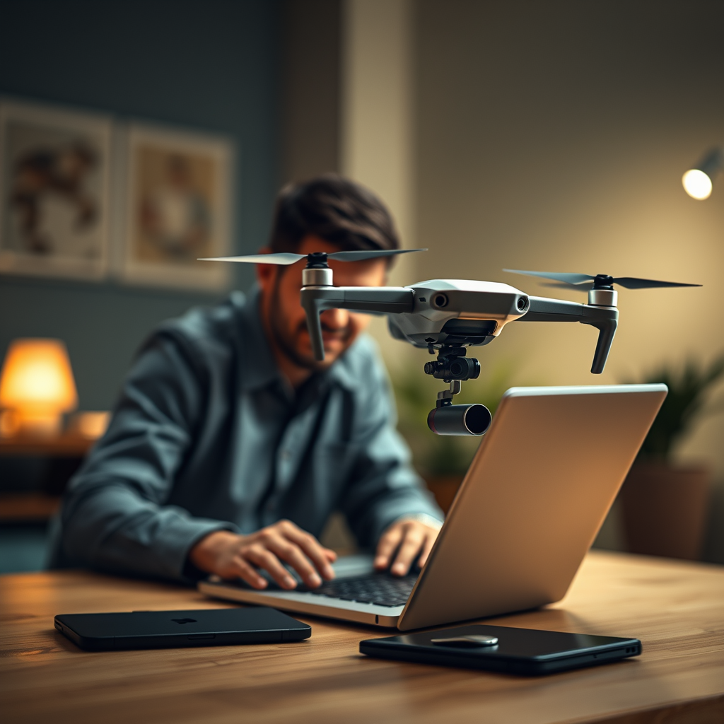 Connecting Your Laptop to Your Drone - can i fly my dji drone from my laptonp