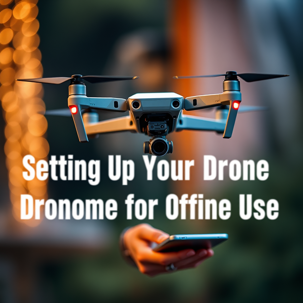 Setting Up Your Drone for Offline Use - can you dji drone without cellphone service