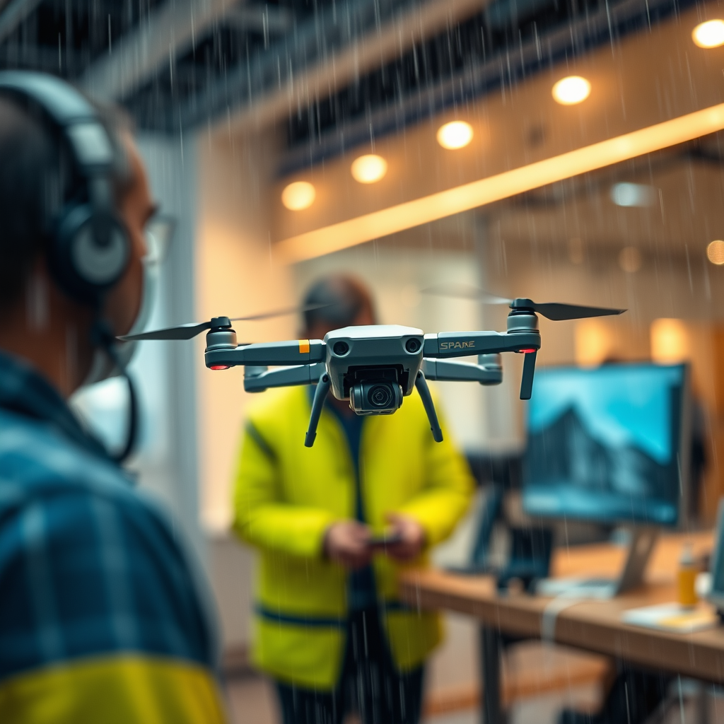 Risks of Flying in Rainy Conditions - can you fly a dji spark drone in the rain