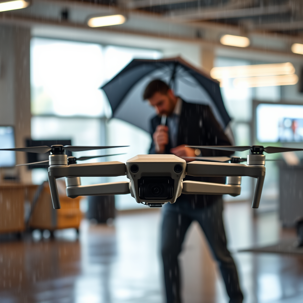Risks of Flying in Rain - can you fly dji drone in rain