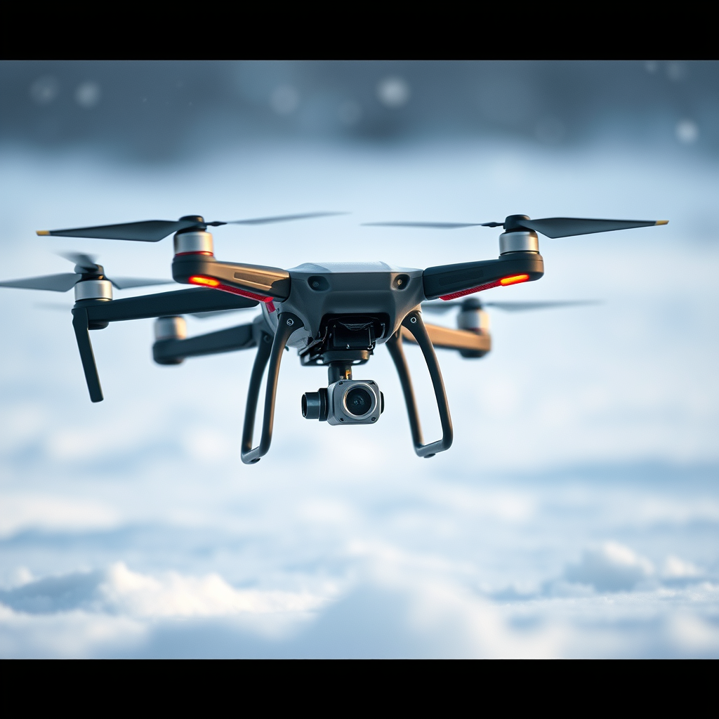 Preparing Your Drone for Snow - can you fly dji drone in snow