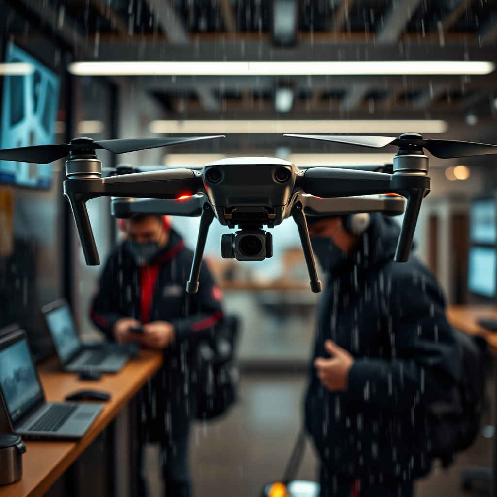 Risks of Flying Drones in Rain - can you fly dji drone in the rain