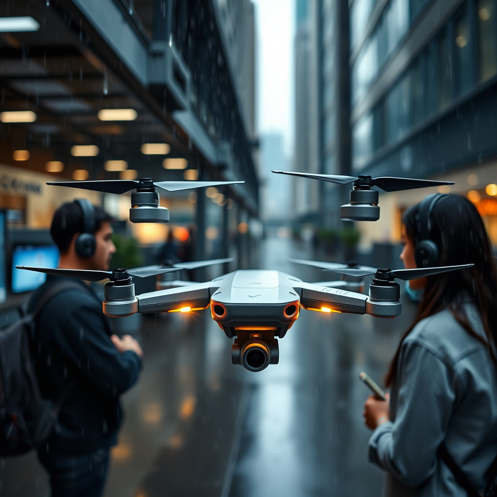 Understanding Drone Weather Resistance - can you fly your dji drone in the rain