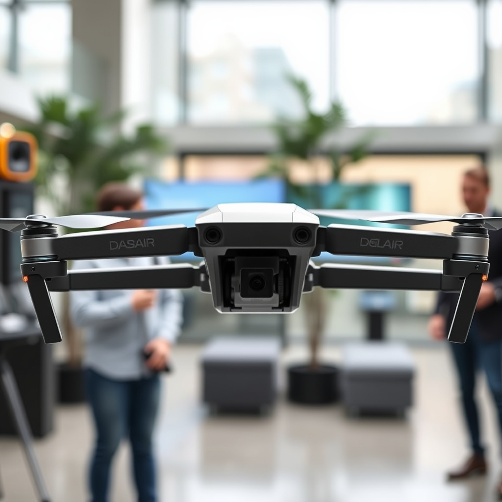 Overview of the Delair UX11 AG - Delair UX11 AG vs. HoverAir X1: 5km Radio vs. 500m Wi-Fi Crop Selfie Clash