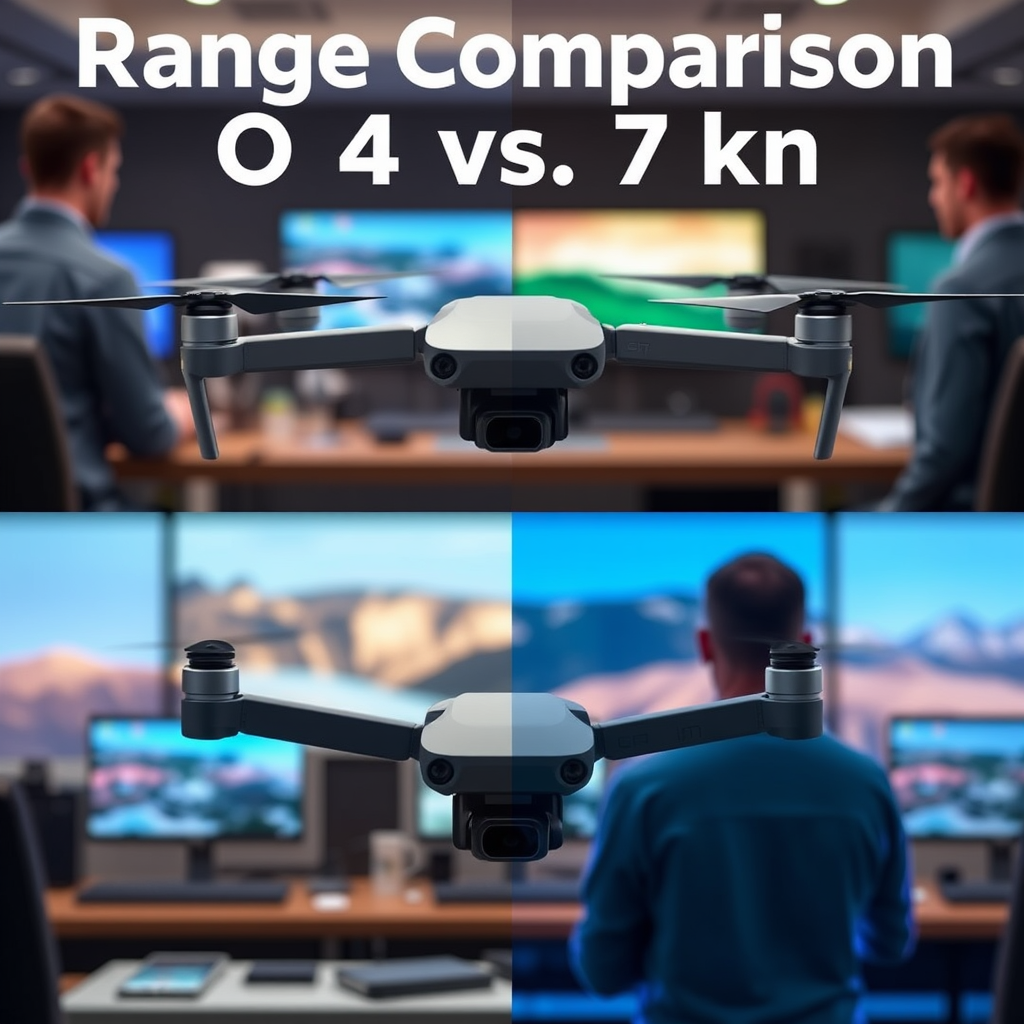 Range Comparison: O4 20km vs. 7km - DJI Air 3S vs. Anzu Raptor T: O4 20km vs. 7km NDAA Dual-Camera NDAA Showdown