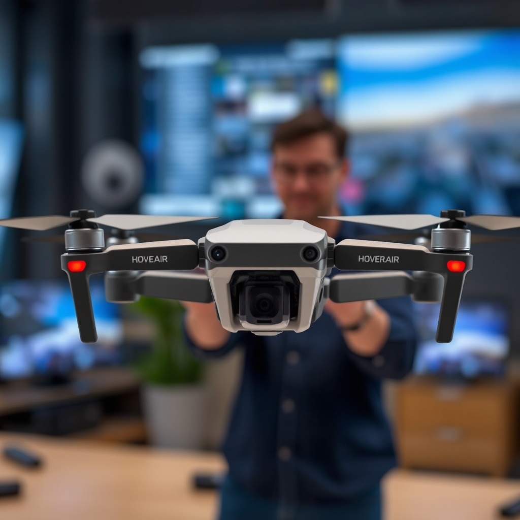 Overview of the HoverAir X1 - DJI Mini 3 vs. HoverAir X1: O3 10km vs. 500m Wi-Fi Lightweight Face-Off