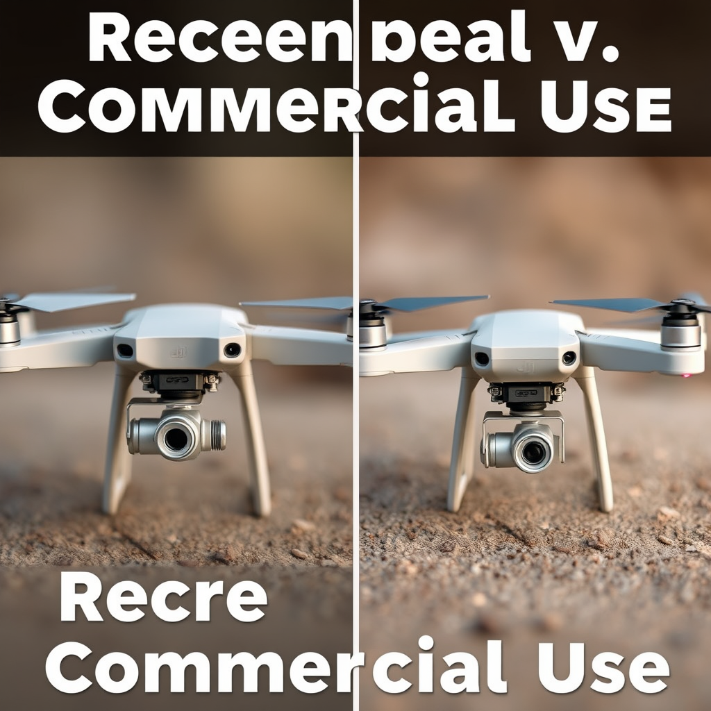 Recreational vs. Commercial Use - do i need a drone license for dji spark