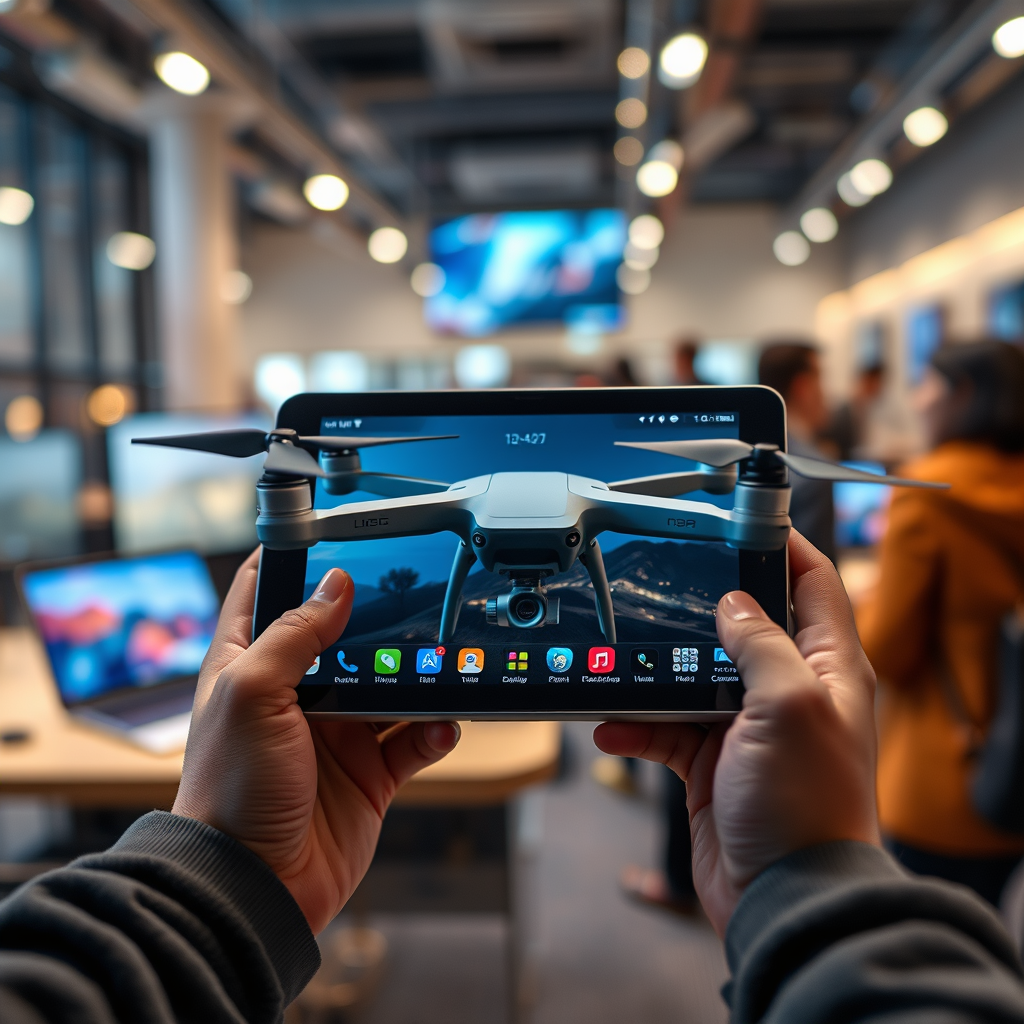 Compatibility of Fire Tablet with DJI Drones - does tablet fire has app to control dji drone