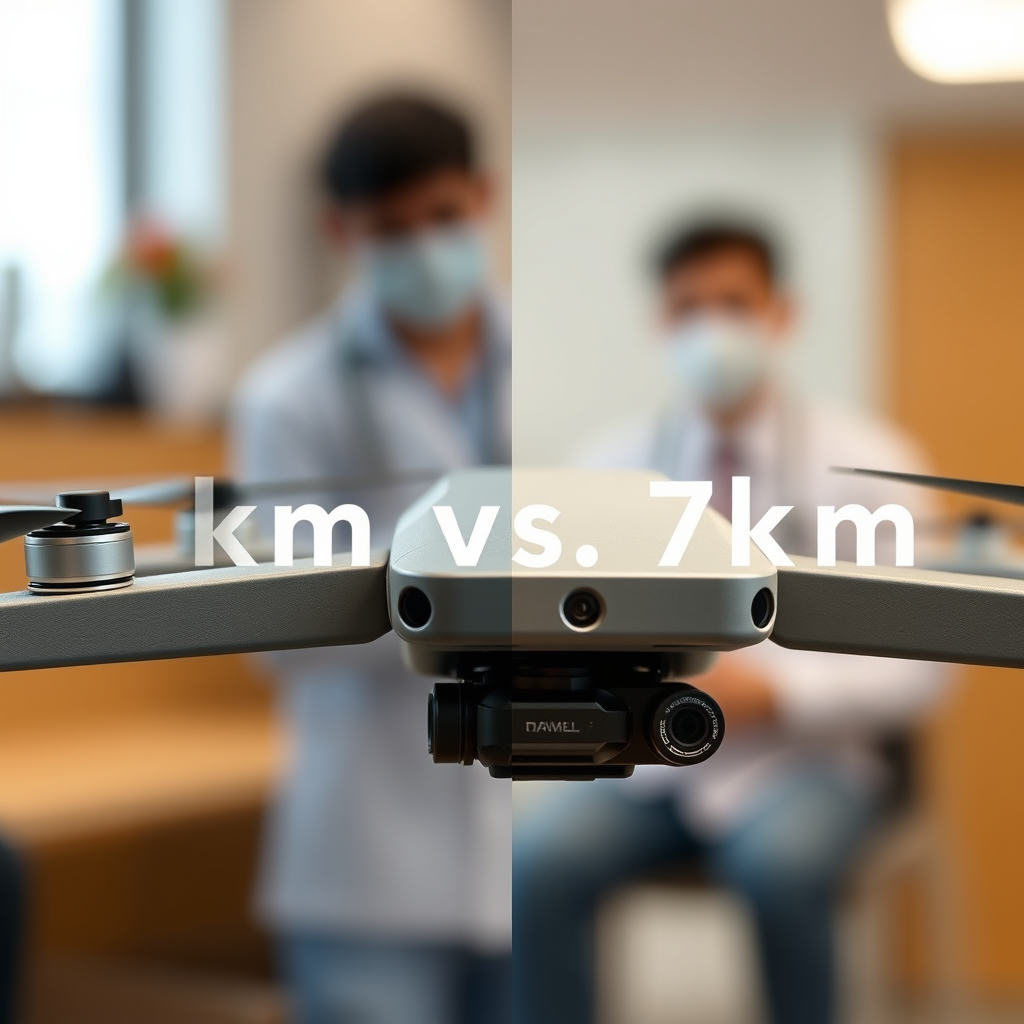 Range Comparison: 5km vs. 7km - Draganfly Vital Intelligence vs. Anzu Raptor T: 5km FPV vs. 7km NDAA Health NDAA Battle