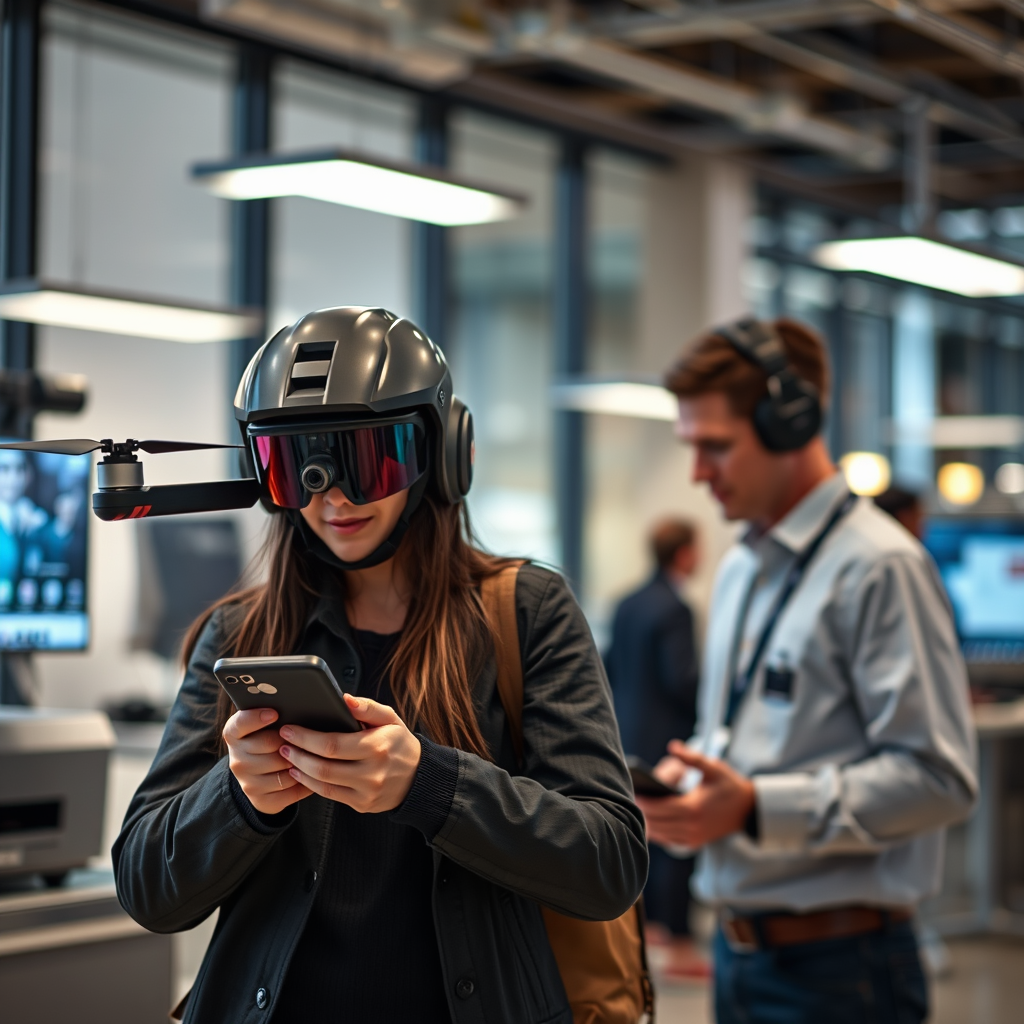 Revolutionizing Delivery Services - How Drones Are Integrating with Wearable Tech