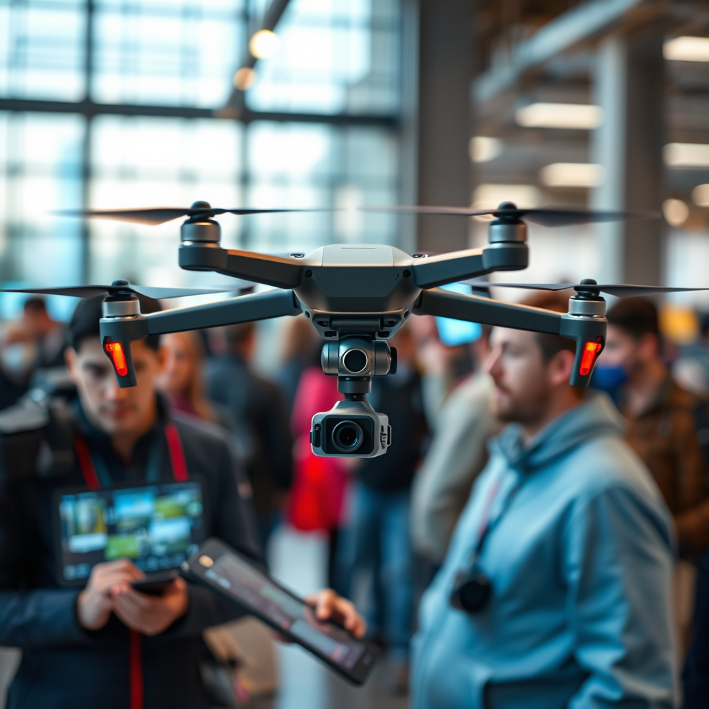The Role of AI in Drone Technology - How Drones Are Using AI for Crowd Monitoring