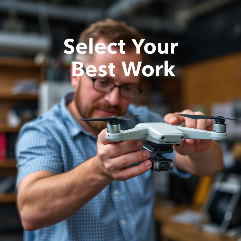 Select Your Best Work - How to Create a Drone Video Portfolio