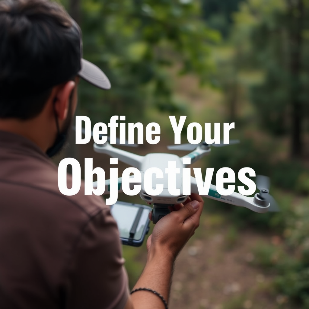 Define Your Objectives - How to Create Drone Videos for Nonprofits
