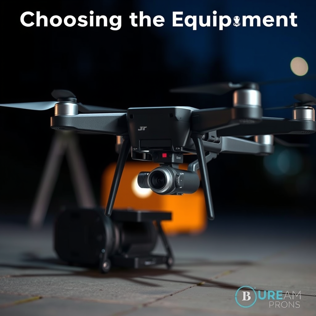 Choosing the Right Equipment - How to Use Drones for Aerial Night Photography