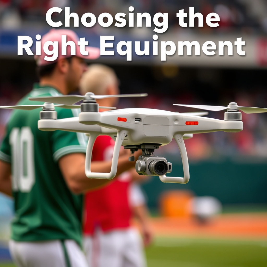 Choosing the Right Equipment - How to Use Drones for Sports Photography