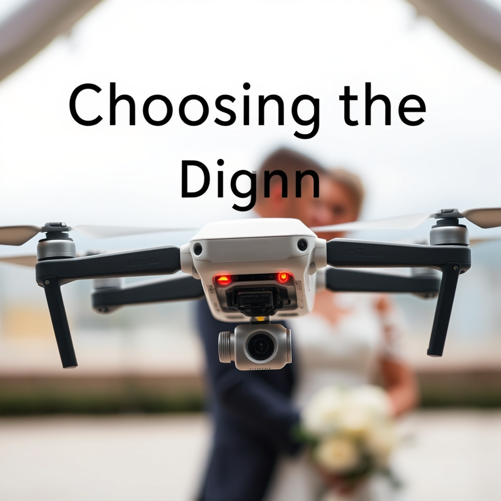 Choosing the Right Drone - How to Use Drones for Wedding Videography