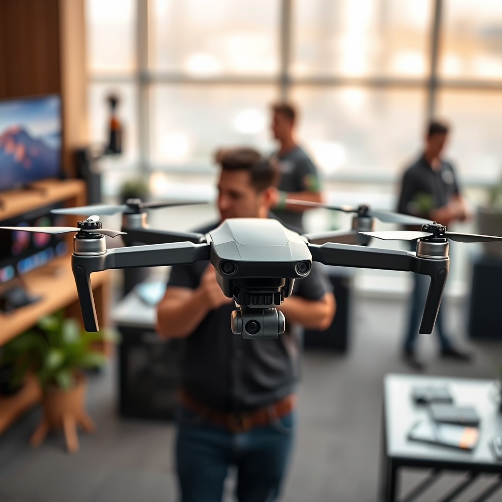 Overview of Parrot Anafi AI - Parrot Anafi AI vs. Freefly Alta 8 Pro: 4km Wi-Fi vs. 5km Radio AI Cinematic Battle