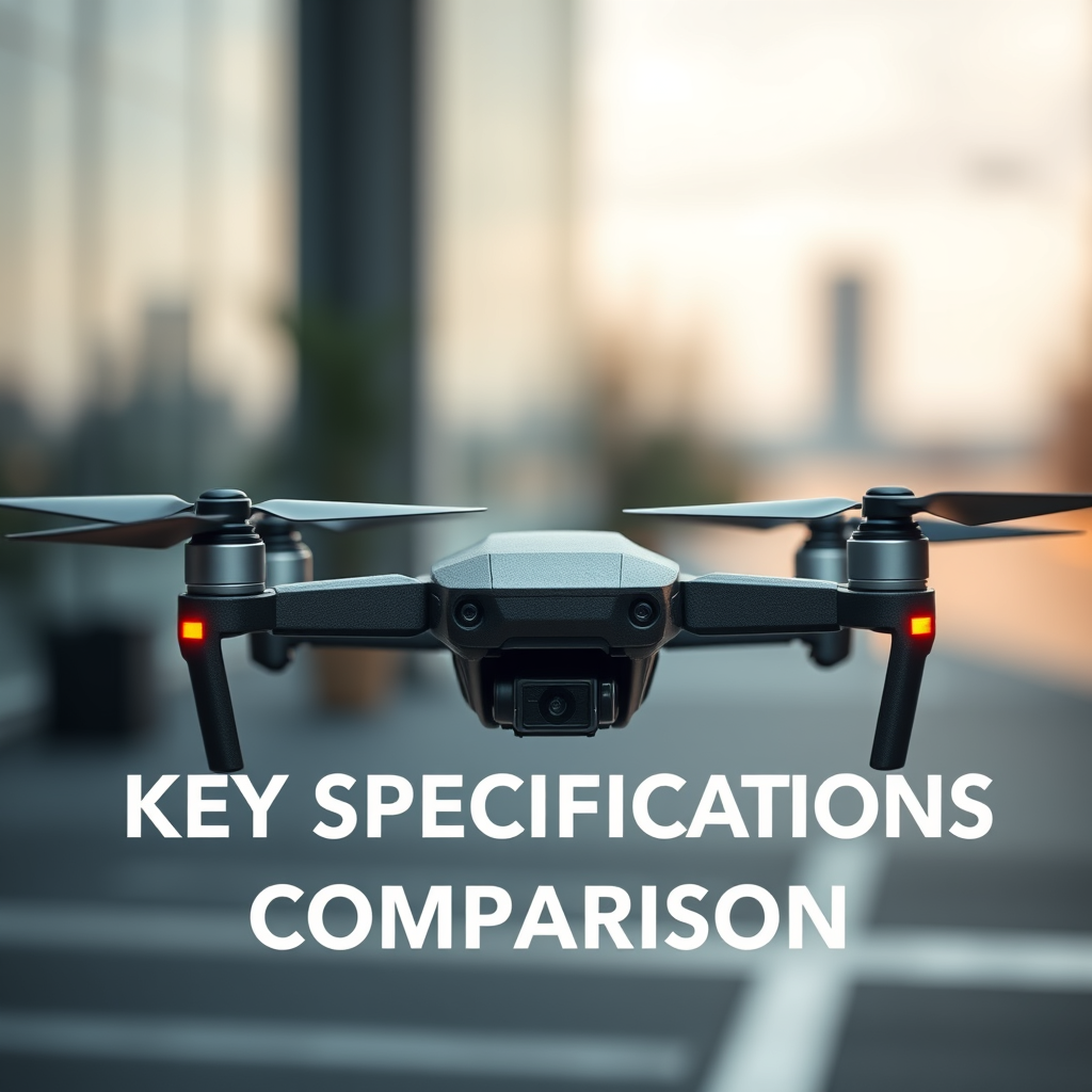 Key Specifications Comparison - Potensic Atom 3 vs. Anzu Raptor V: 7.5km FPV vs. 7km NDAA Budget NDAA Comparison