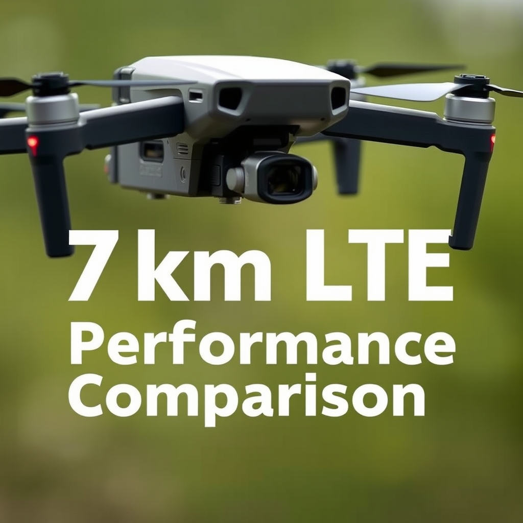 7km LTE Performance Comparison - Teal 2 vs. Anzu Raptor T: 7km LTE vs. 7km NDAA Tactical NDAA Comparison