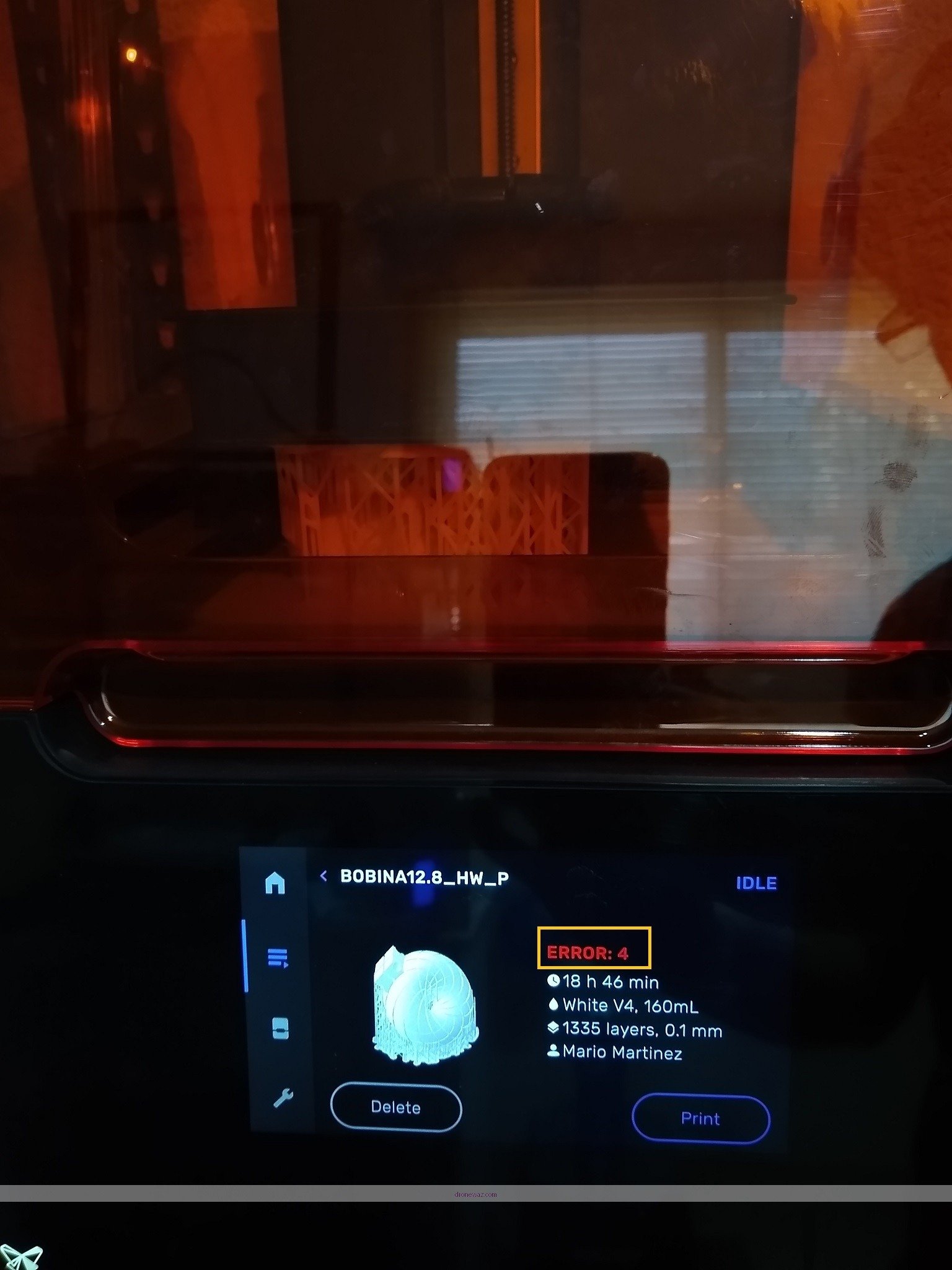 3D Printer Mistakes User Error Troubleshooting Formlabs Drone Other Printers - formlabs drone 3d printer review