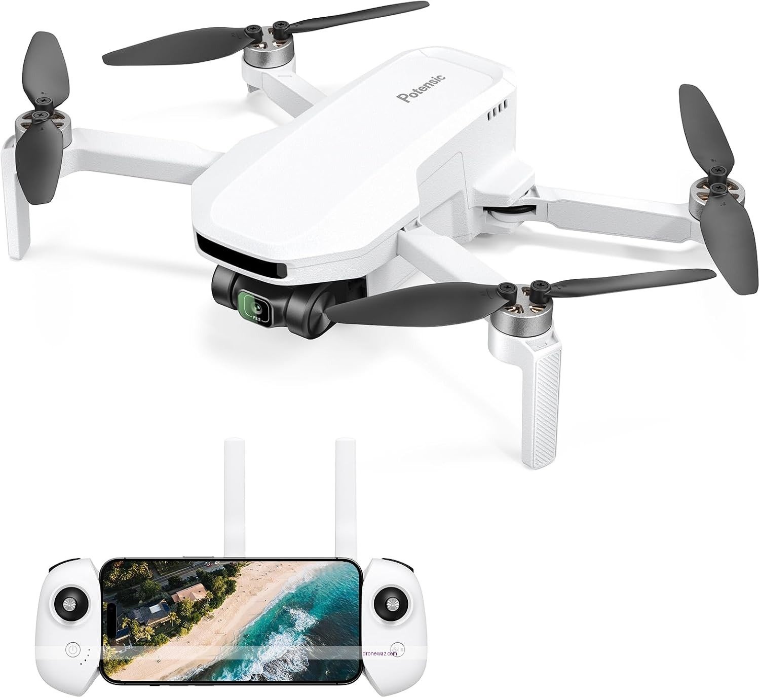 4K Eis Drone Camera Aerial Shot Potensic Atom Gps Drone - potensic atom se gps drone with 4k eis camera review