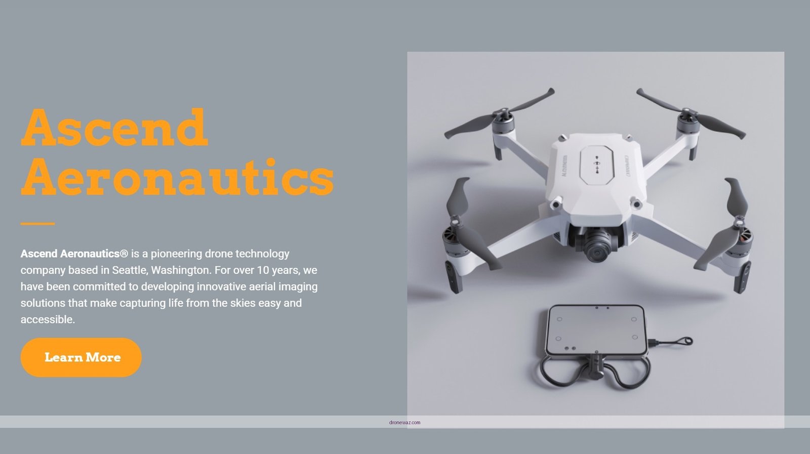 Ascend Aeronautics Drone Logo