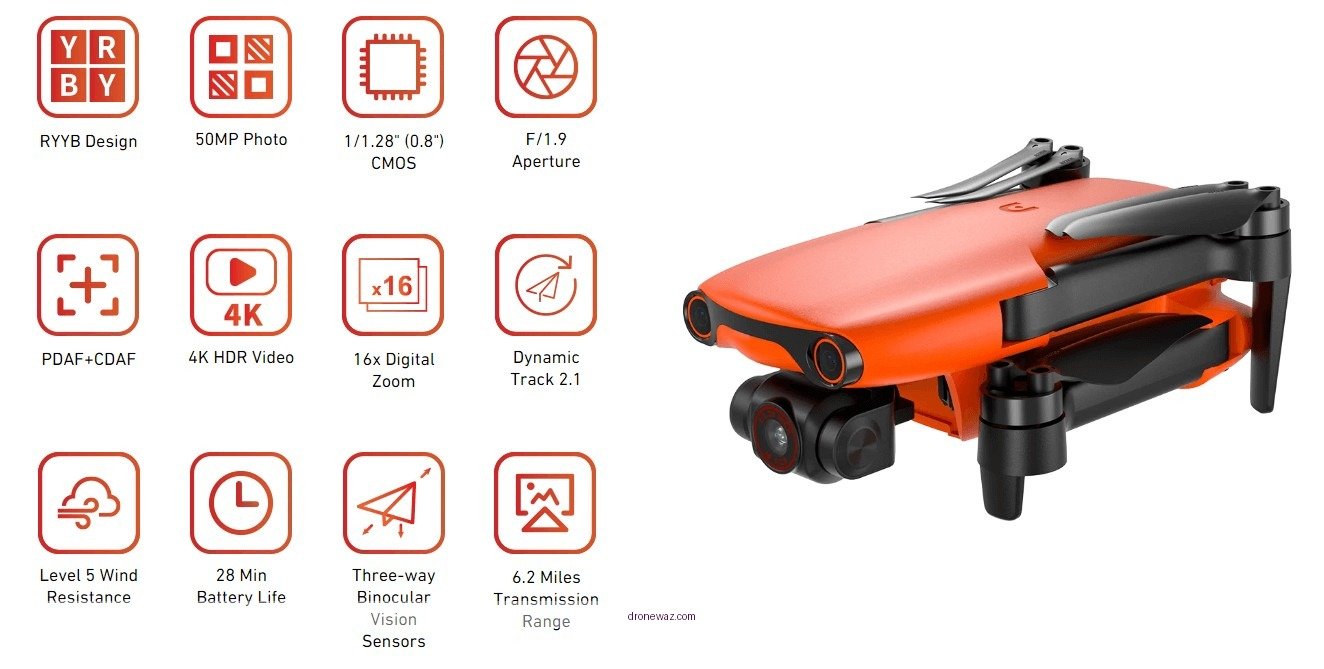 Autel Evo Nano+ Drone Comparison Review Autel Evo Nano Drone - autel evo nano+ drone premium bundle product info and reviews