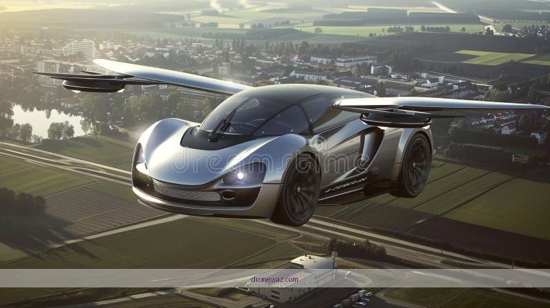 Car Drone Flying Urban Landscape Technology Sharper Image Car Drone - sharper image car drone review