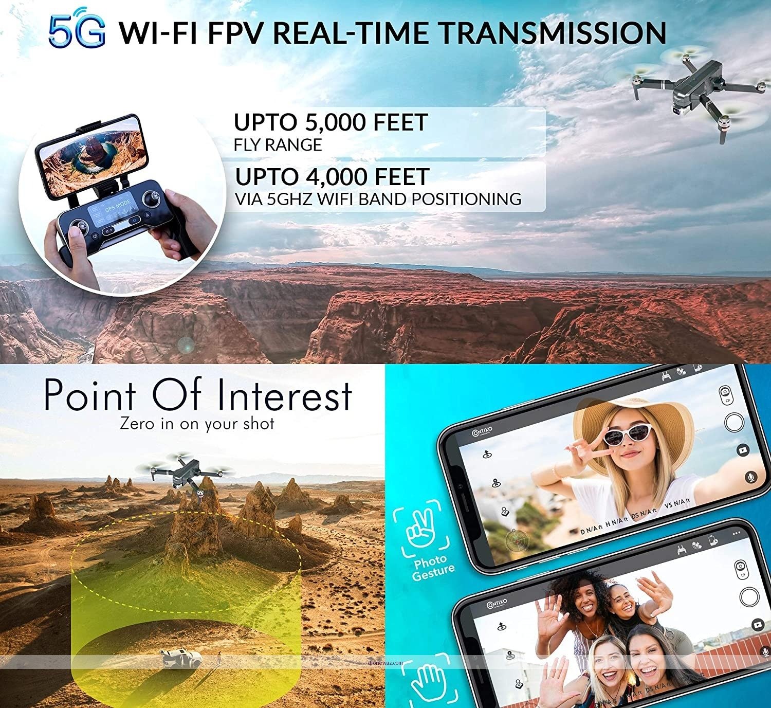 Comparison Drones Flight Features Contixo F33 Drone Review - contixo f33 drone review
