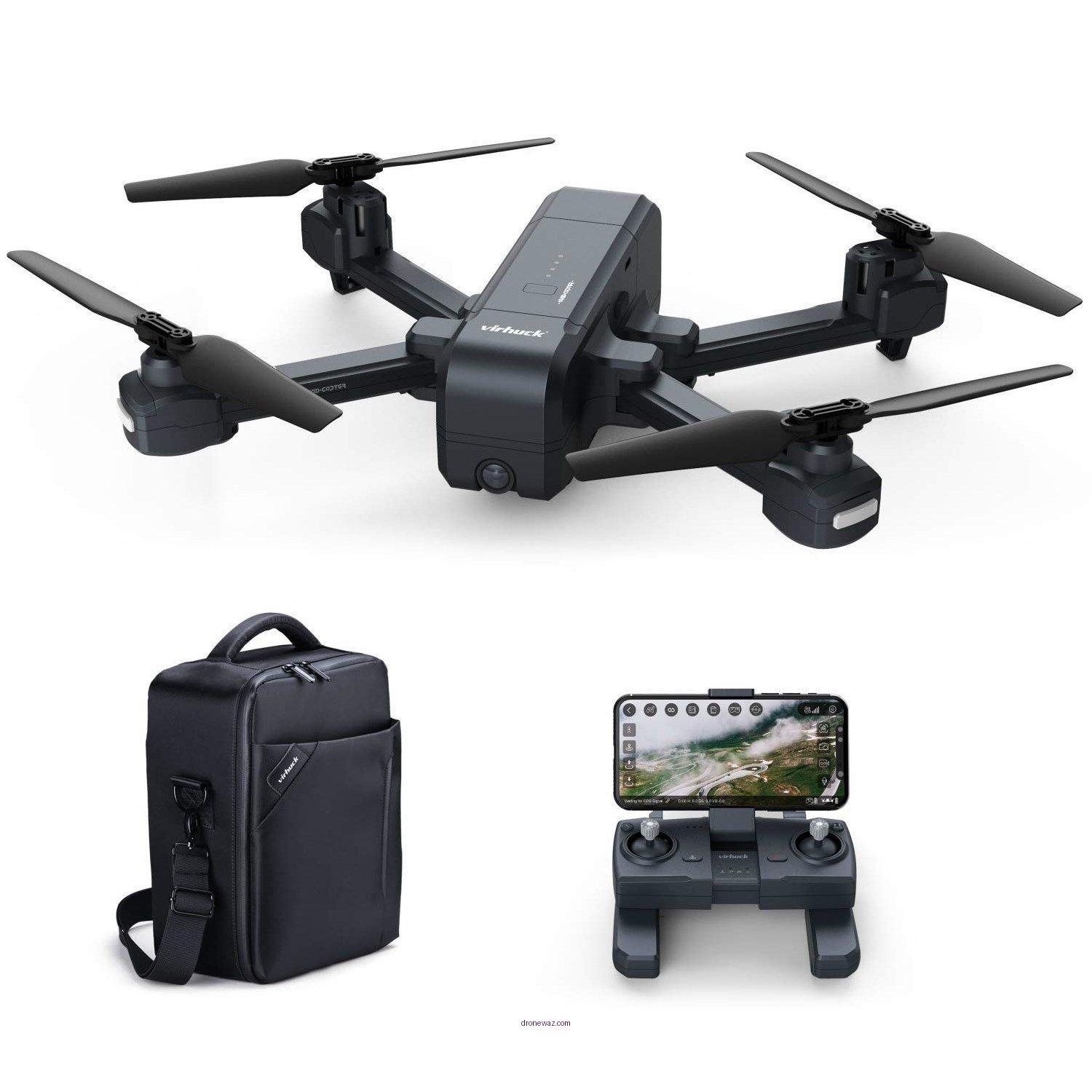 Contixo F19 Drone Design Build Quality Close-Up Contixo F19 Drone Review - contixo f19 drone review