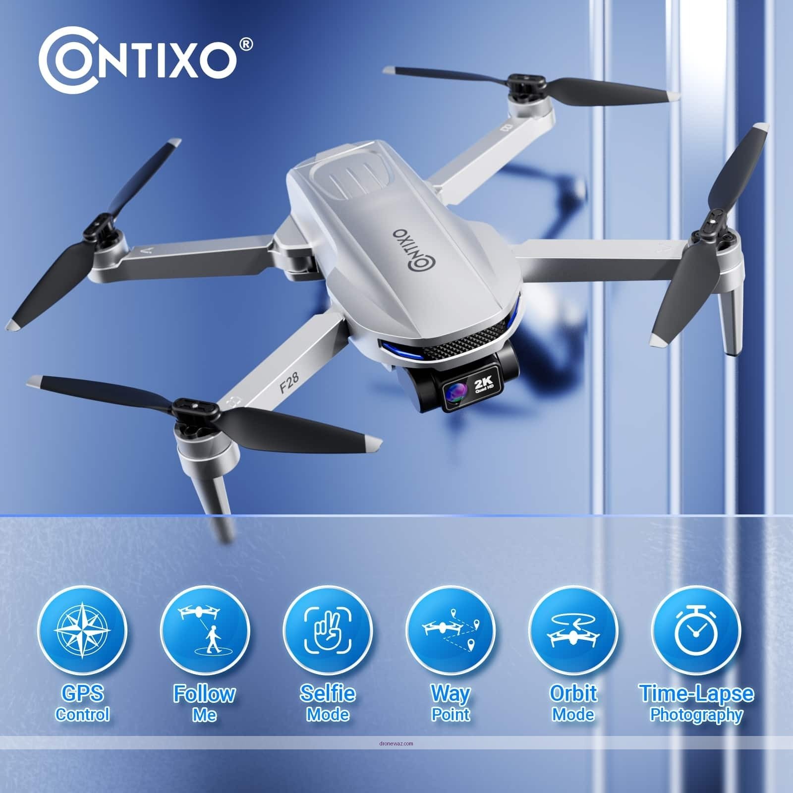 Contixo F28 Gps Drone Comparison Table Features Specs - contixo f28 gps drone reviews