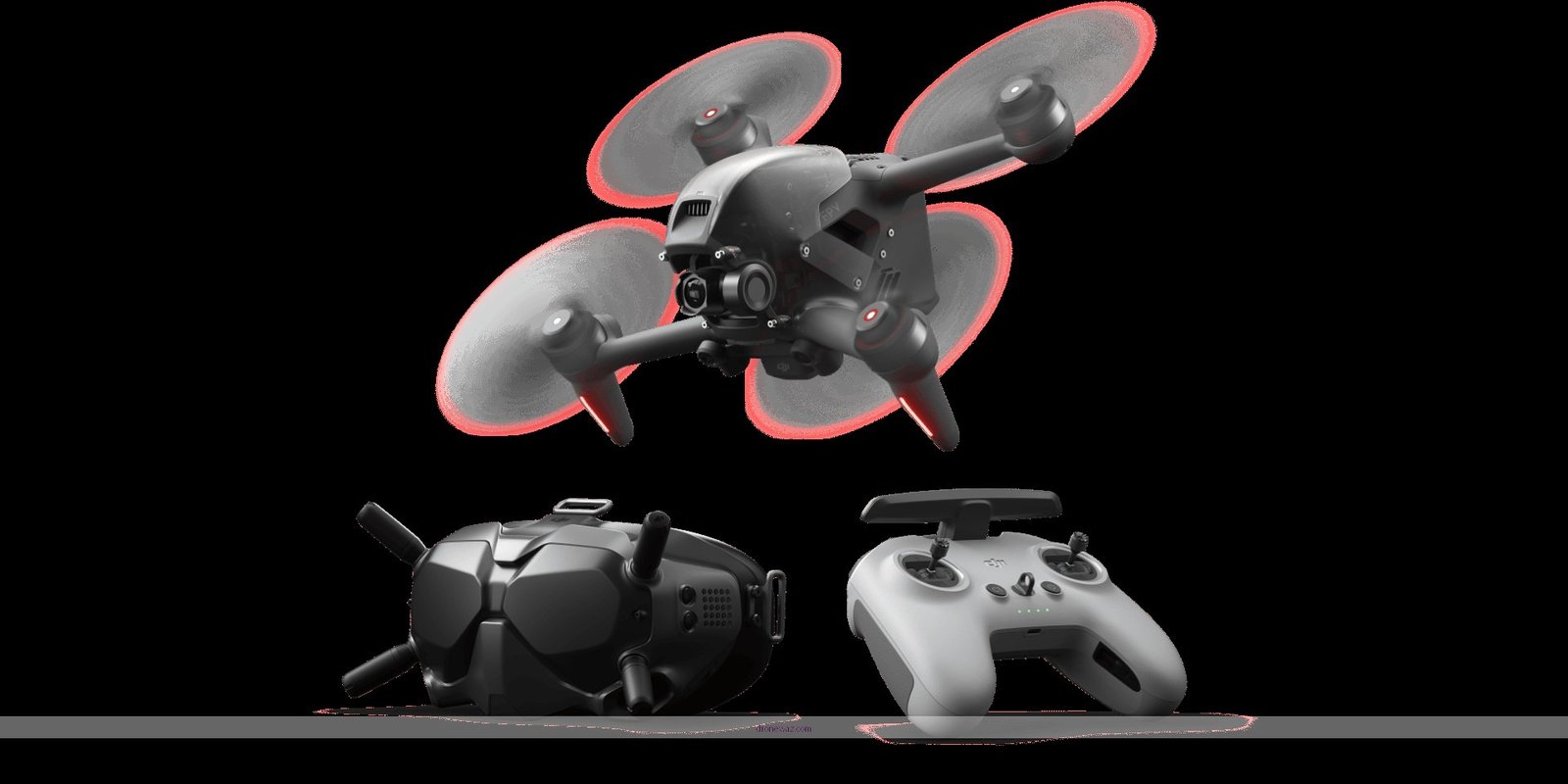 Dji Fpv Combo Drone Flying Aerial View - dji fpv combo drone review