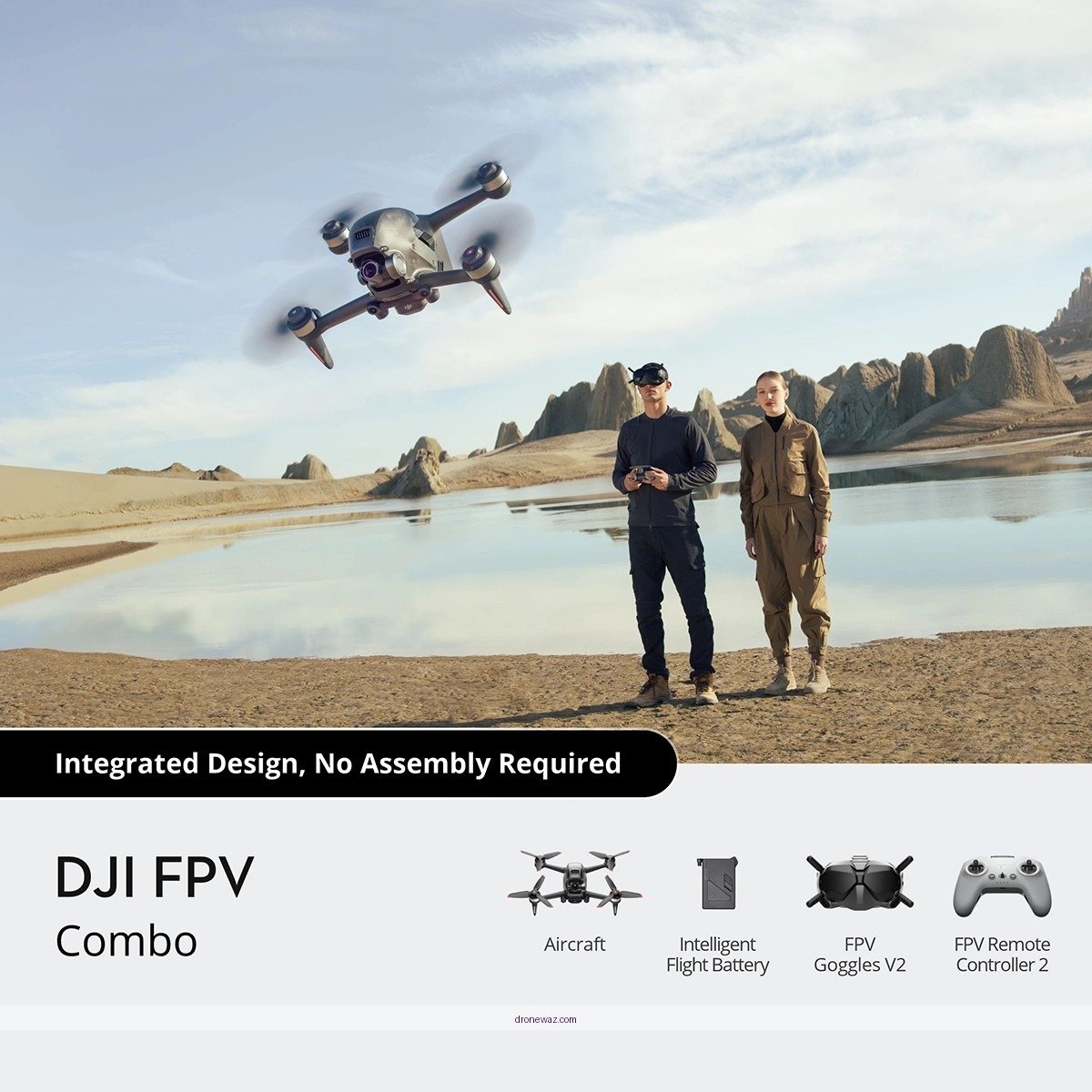 Dji Fpv Combo Drone Logo