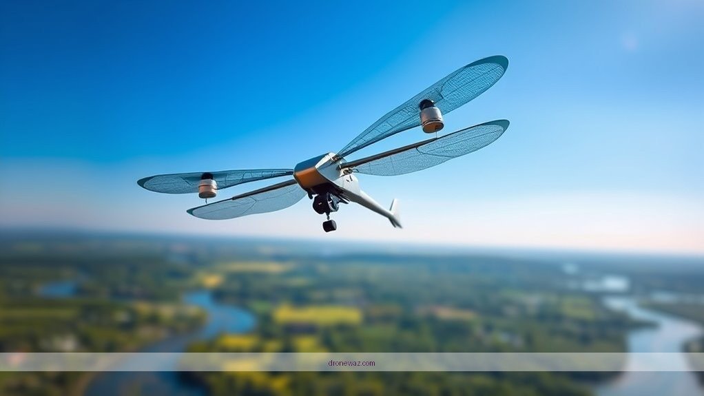 Dragonfly Drone Performance Comparison Flying Dragonfly Drone Review Model