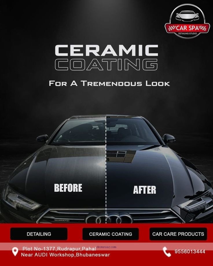 Dronar Ceramic Coating Application Car Glossy Finish Dronar Ceramic Coating Competitors - dronar ceramic coating review