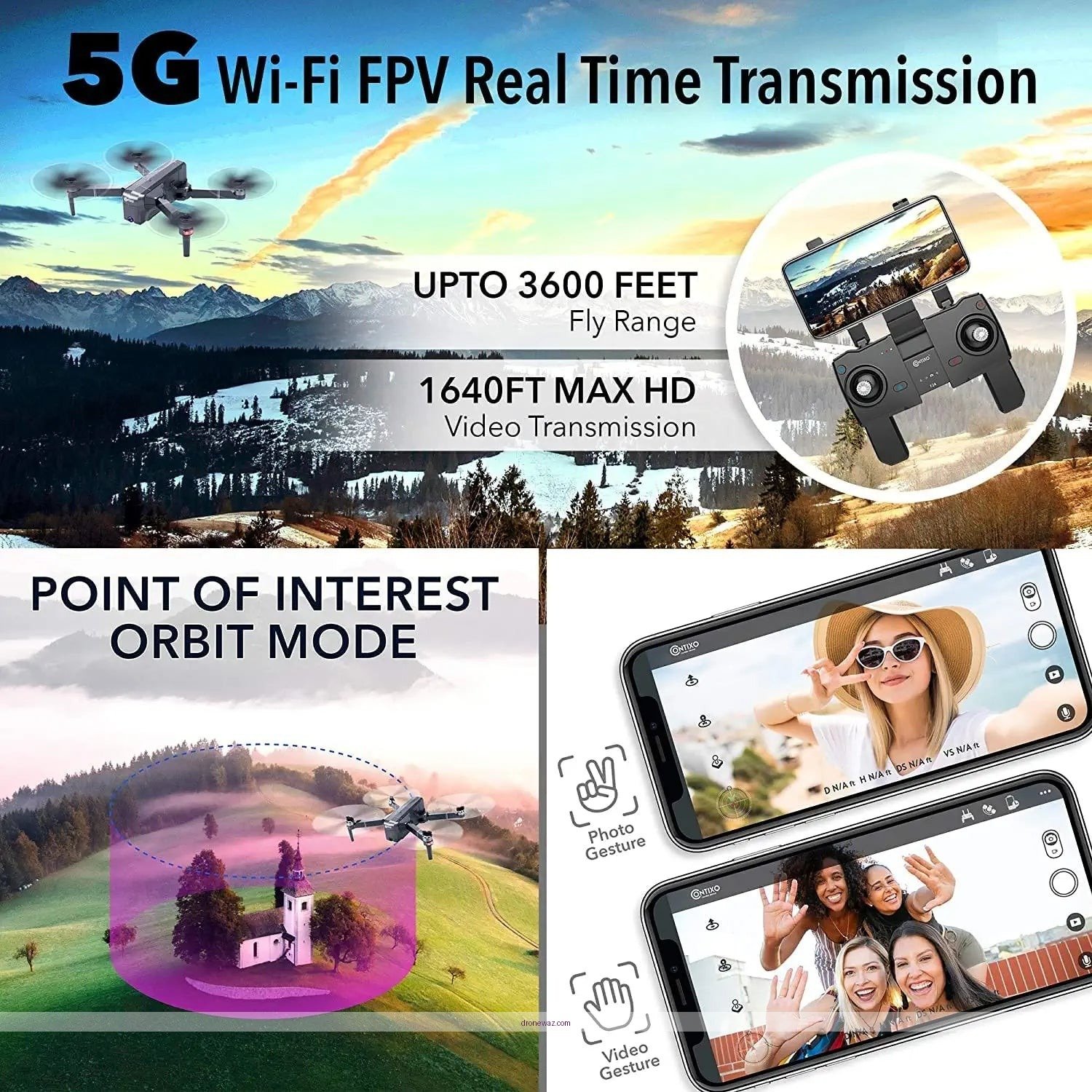 Drone Crash Risk Consequences Damage Contixo F24 Pro Drone - contixo f24 pro drone review