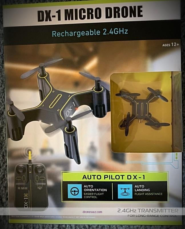 Dx 1 Micro Drone Logo